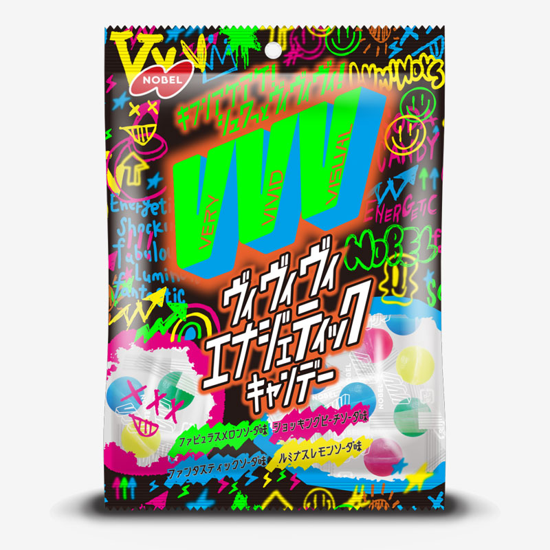 Nobel VVV Energetic Candy – Assorted Soda