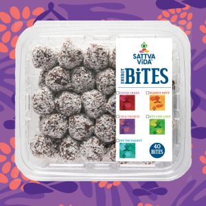 Sattva Vida Chia Crunch Energy Bites Box – 40 Bites total