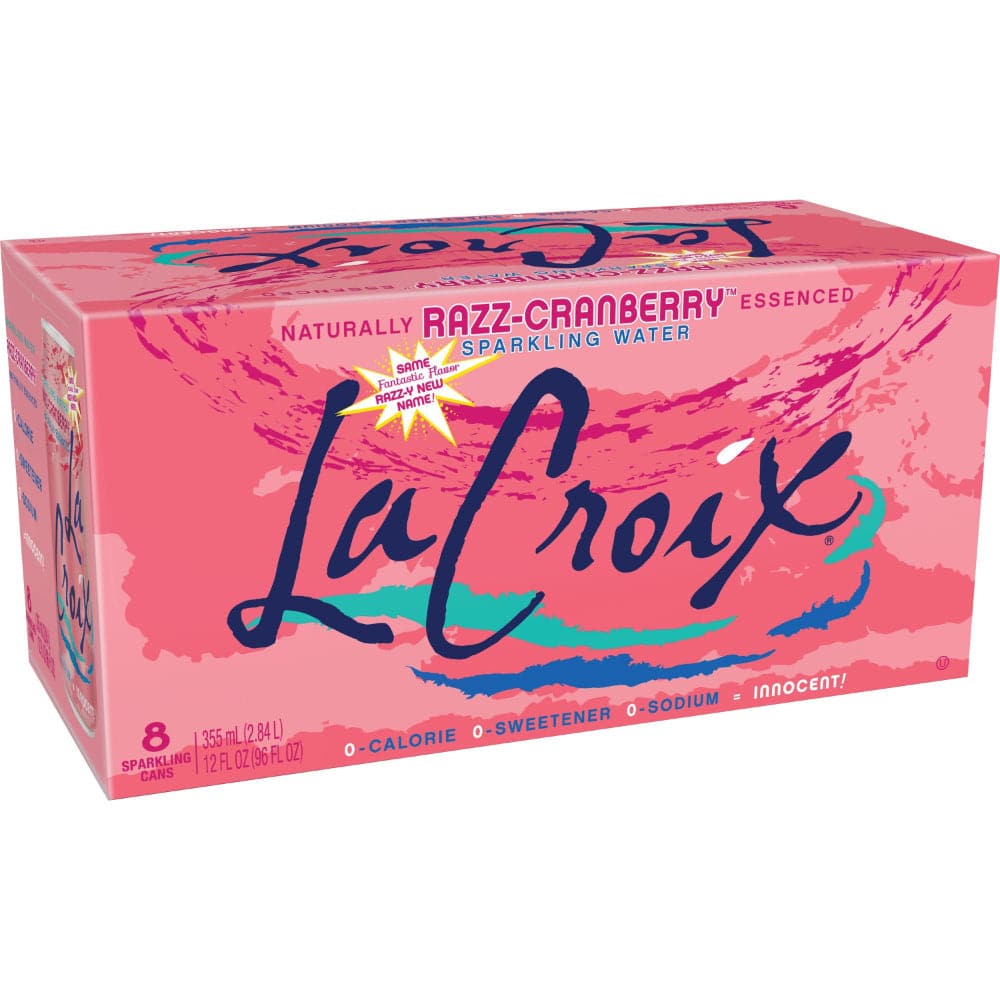 LaCroix – Razz-Cranberry Sparkling Water 8 pk, 12 Oz