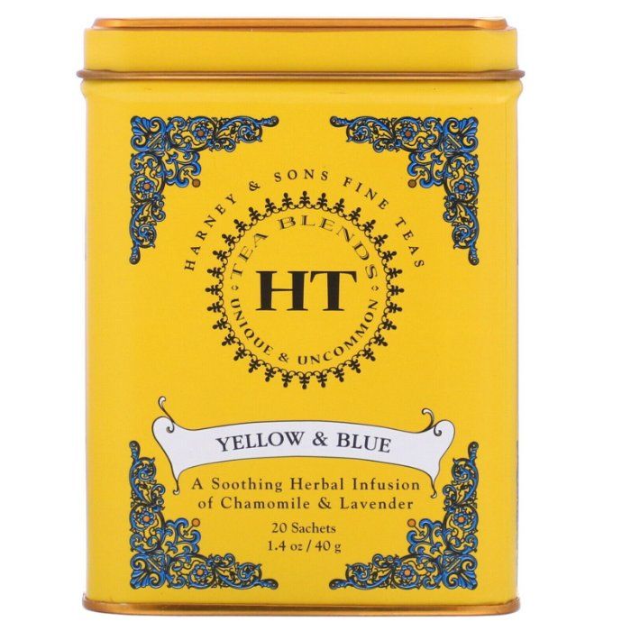 Harney & Sons Tea Ht Yellow Blue 20ea 20 Ea – Pack Of 4
