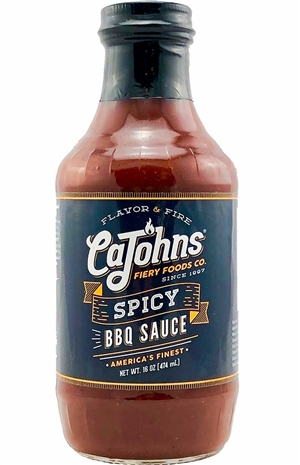 CaJohn’s Spicy BBQ Sauce, 16oz.