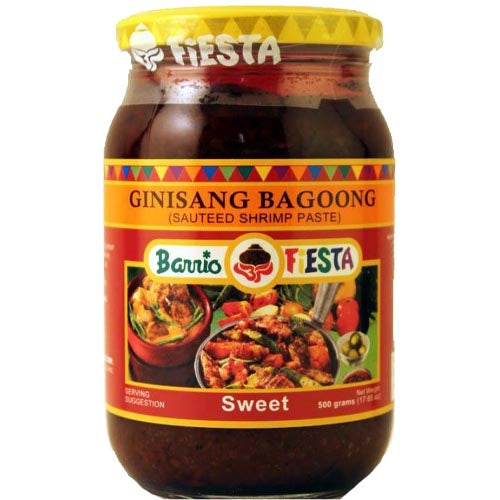 Barrio Fiesta – Ginisang Bagoong Sauteed Shrimp Paste – Sweet – 8.8 OZ