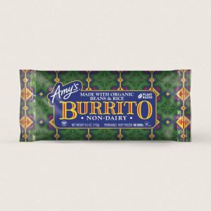 Amy’s – Non-Dairy Bean & Rice Burrito, 6oz