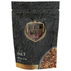 Black Gold Garlic – Sea Salt, 6 oz