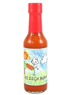 See Dick Burn Hot Sauce, 5oz.