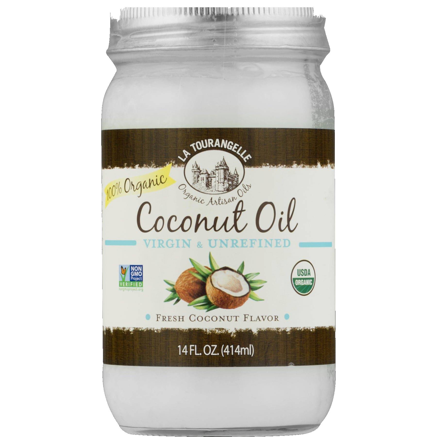 La Tourangelle Organic Virgin Coconut Oil – Pure & Versatile