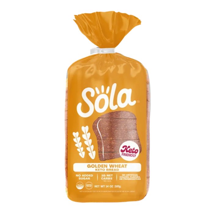 Sola Bread – Golden White Wheat, 14 oz | Pack of 6