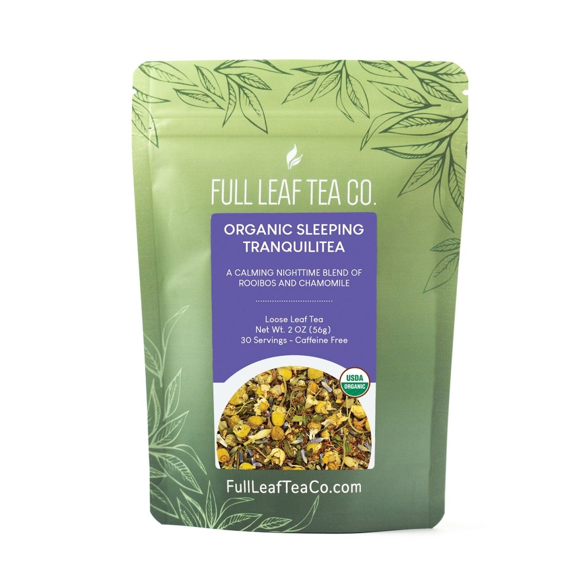 Organic Sleeping TranquiliTea Retail Bags – Case of 6