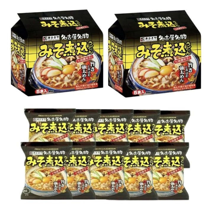 Sugakiya Miso Nikomi Udon 91g x 10 Servings Made in JAPAN – Tokyo Sakura Mall