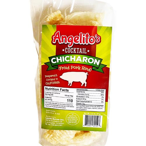 Angelito’s – Cocktail Chicharon (Fried Pork Rind) – 2 OZ