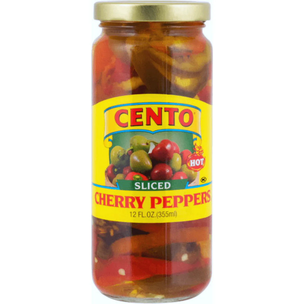 Cento Sliced Cherry Peppers