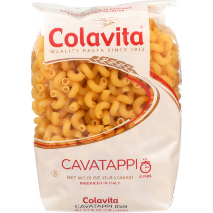 Colavita – Cavatappi Pasta, 1 Lb (Pack Of 20)