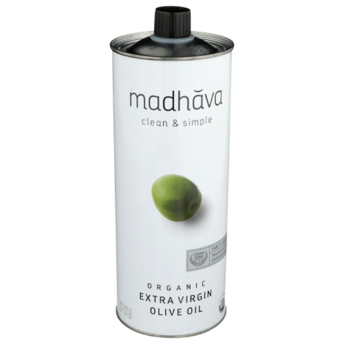 MADHAVA – OIL OLIVE XTRA VIRGIN 1 LT – Pack of 6