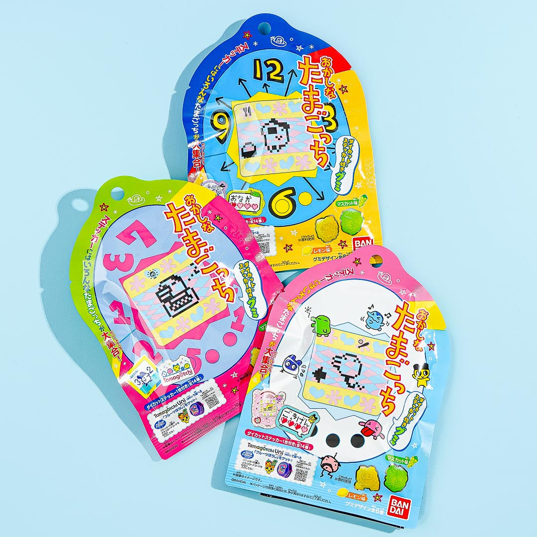 Tamagotchi Gummy With Sticker – Muscat & Lemon