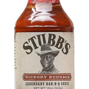 Stubb’s Hickory Bourbon Legendary Bar-B-Q Sauce, 18oz.