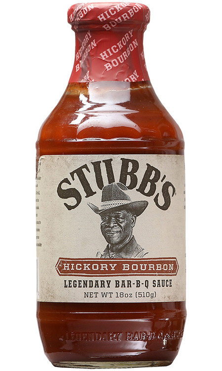 Stubb’s Hickory Bourbon Legendary Bar-B-Q Sauce, 18oz.