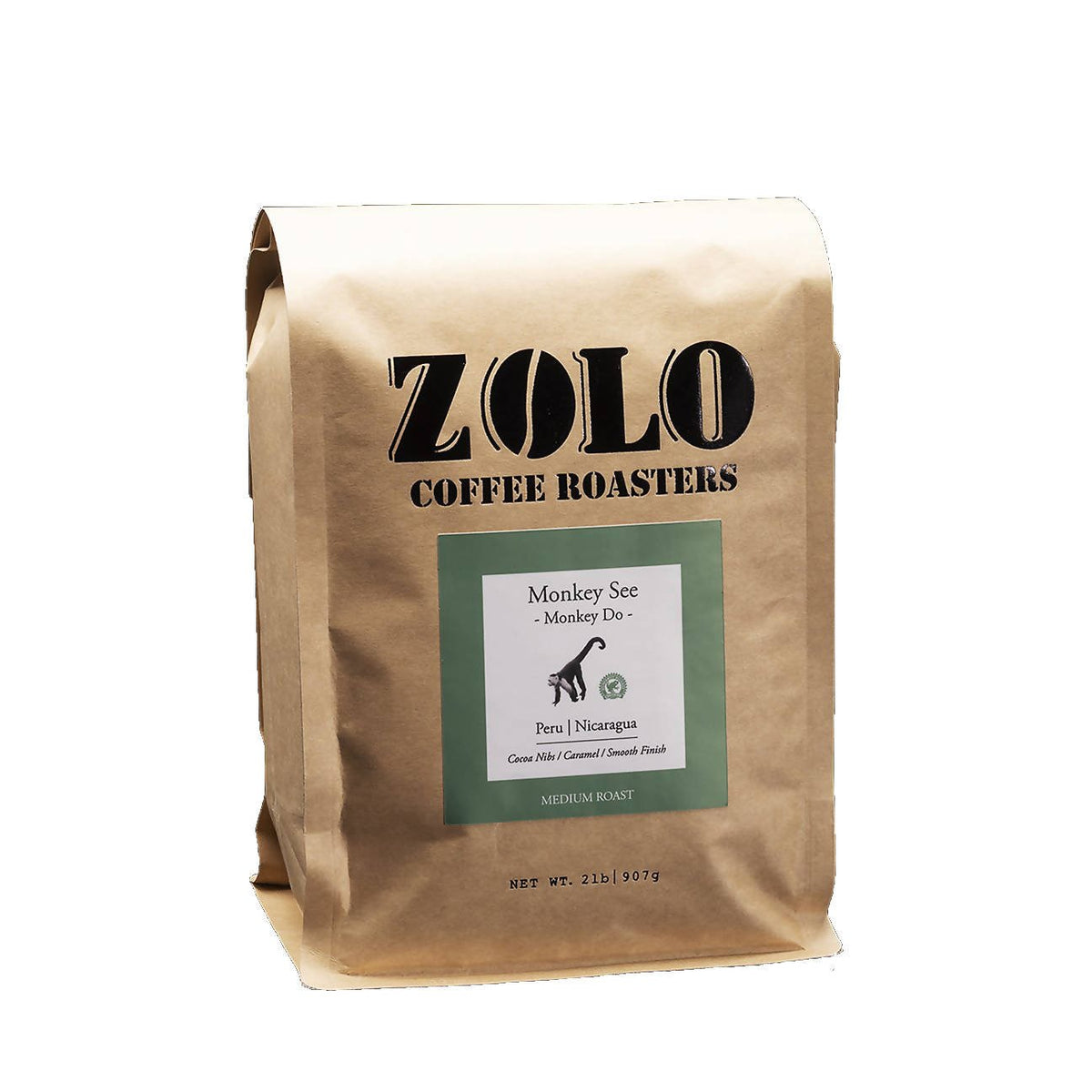 Monkey See Monkey Do Coffee Beans (Medium Roast) – 2 LB