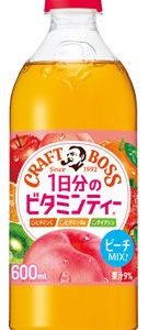 Suntory, Boss, Craft Boss, Vitamin Tea, Fruits Tea 600ml
