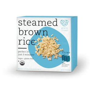 Buy Grain Trust – Steamed Brown Rice, 30 Oz