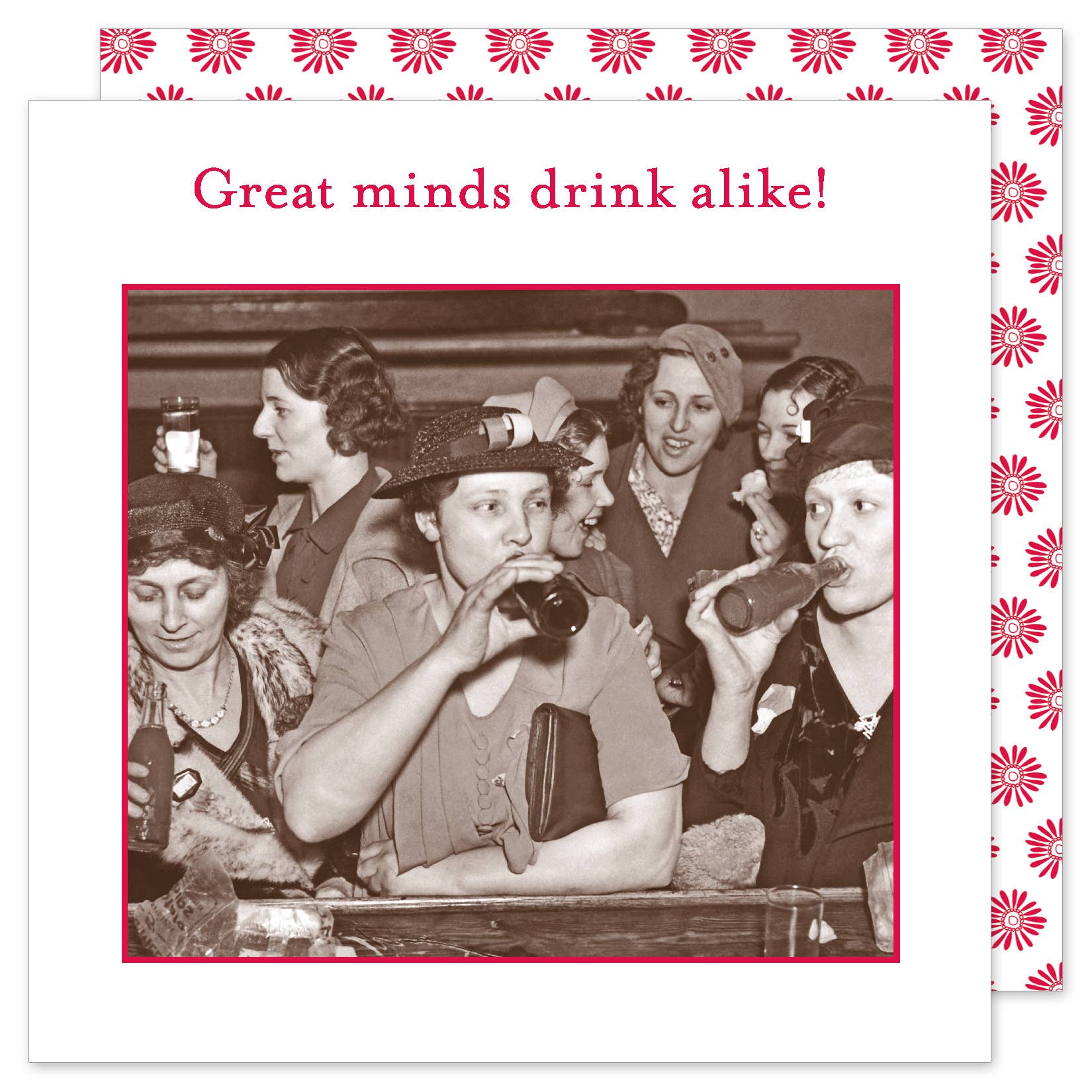 Shannon Martin Design – Great Minds Beverage Napkin