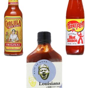 Hot Ones Season 1 Hot Sauce Set 2, 1/5oz, 1/6oz, 1/7oz.