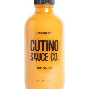 Hot Sauce Habanero by Cutino Sauce Co 4 oz Heat 6