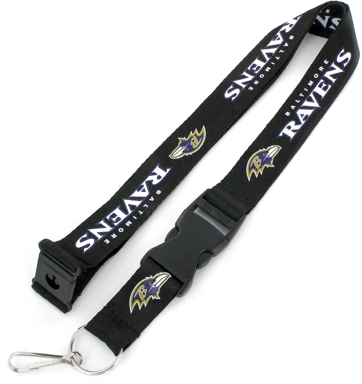 Aminco USA – NFL Baltimore Ravens Team Lanyard, Black