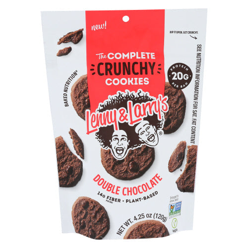 Lenny & Larry’s – Crunchy Cookie Double Chocolate, 4.25 Oz – Pack of 6