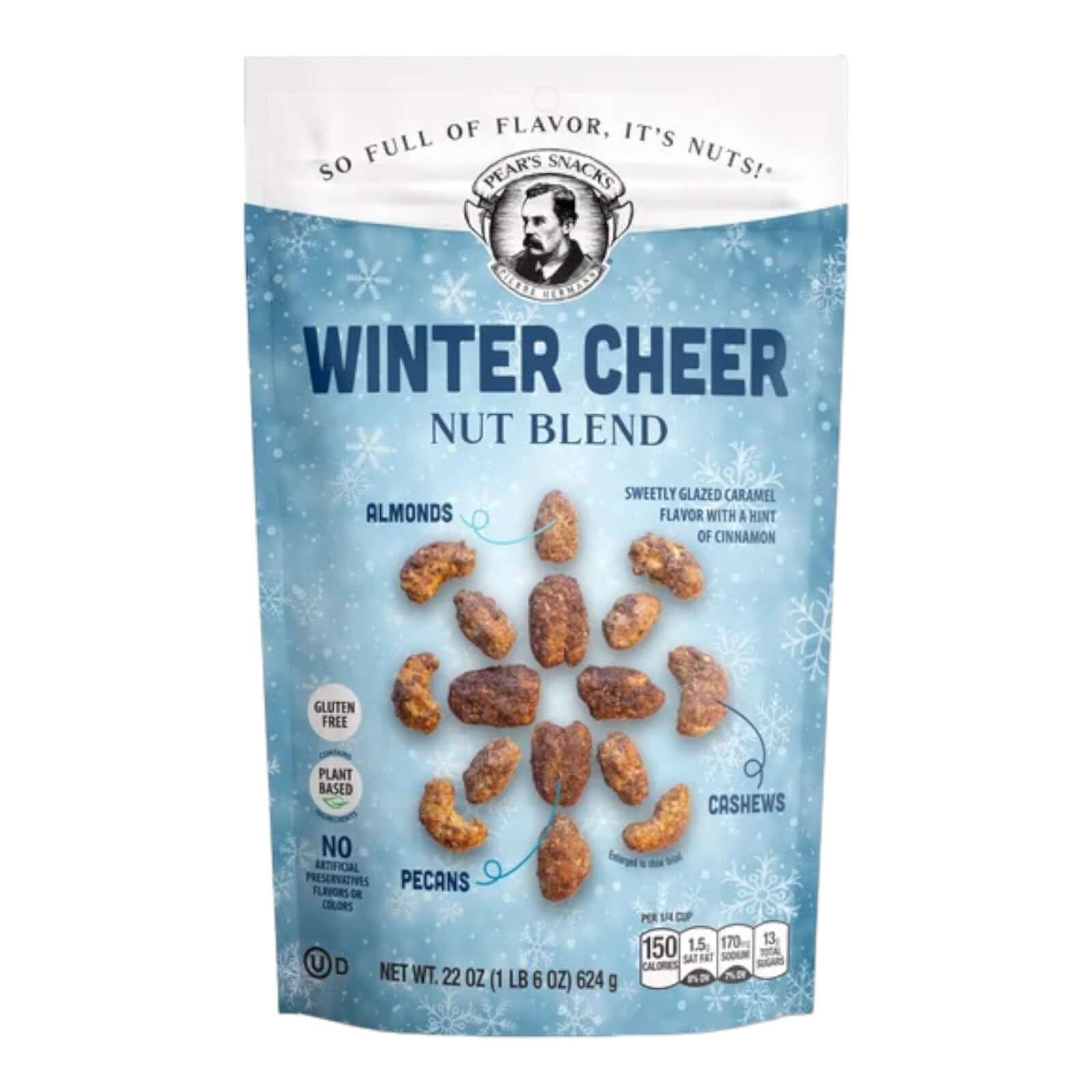 Pear’s Snacks Winter Cheer Nut Blend