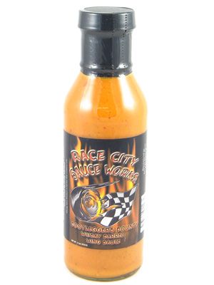 Race City Sauce Works “Bootleggers Bounty” Whisky Barrel Wing Sauce, 10oz.