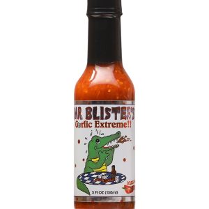 Hot Sauce Mr Blisters Garlic Extreme 5 oz Louisiana Heat 7