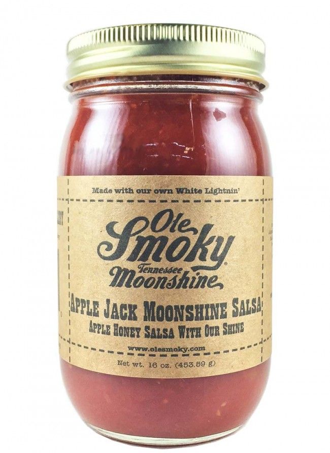 Ole Smoky Moonshine Apple Jack Moonshine Salsa, 16oz.