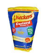 Checkers Custard Vanilla Refill – 1kg Pack of Creamy Custard Powder