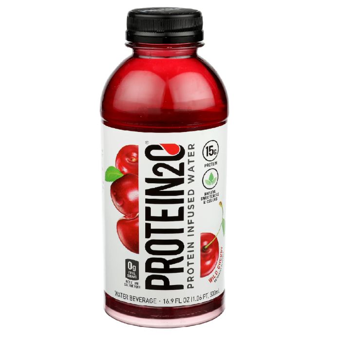 Protein2O – Wild Cherry Protein Beverage, 16.9 fl oz | Pack of 12