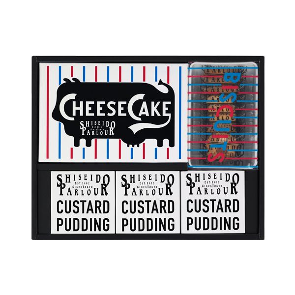 Shiseido Parlour, Cheese Cake, Cookie and Pudding Assortment