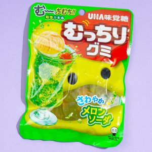 UHA Mikakuto Plump Gummies – Melon Soda