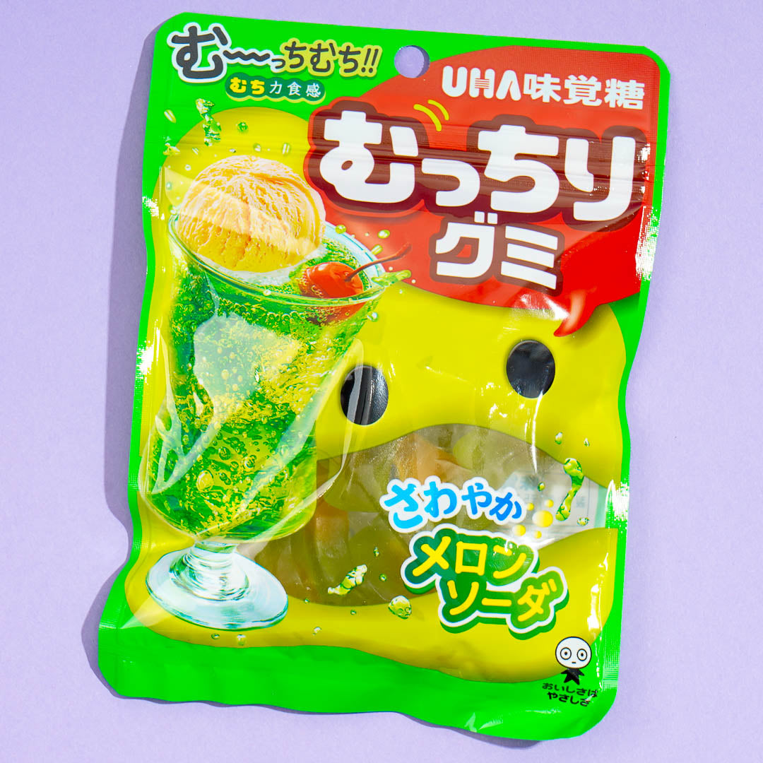 UHA Mikakuto Plump Gummies – Melon Soda