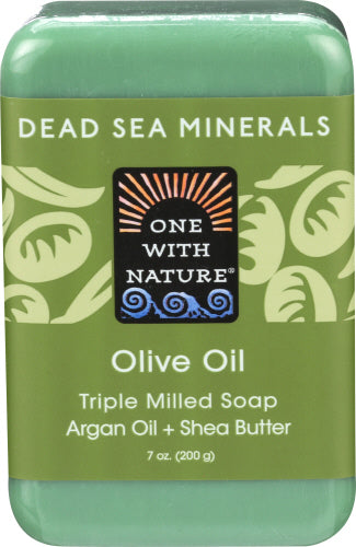 One With Nature – Soap Bar Olive Oil, 7 Oz (Pack of 1)