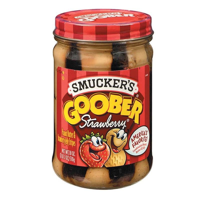 Smucker’s Goober Peanut Butter & Strawberry Jelly Stripes