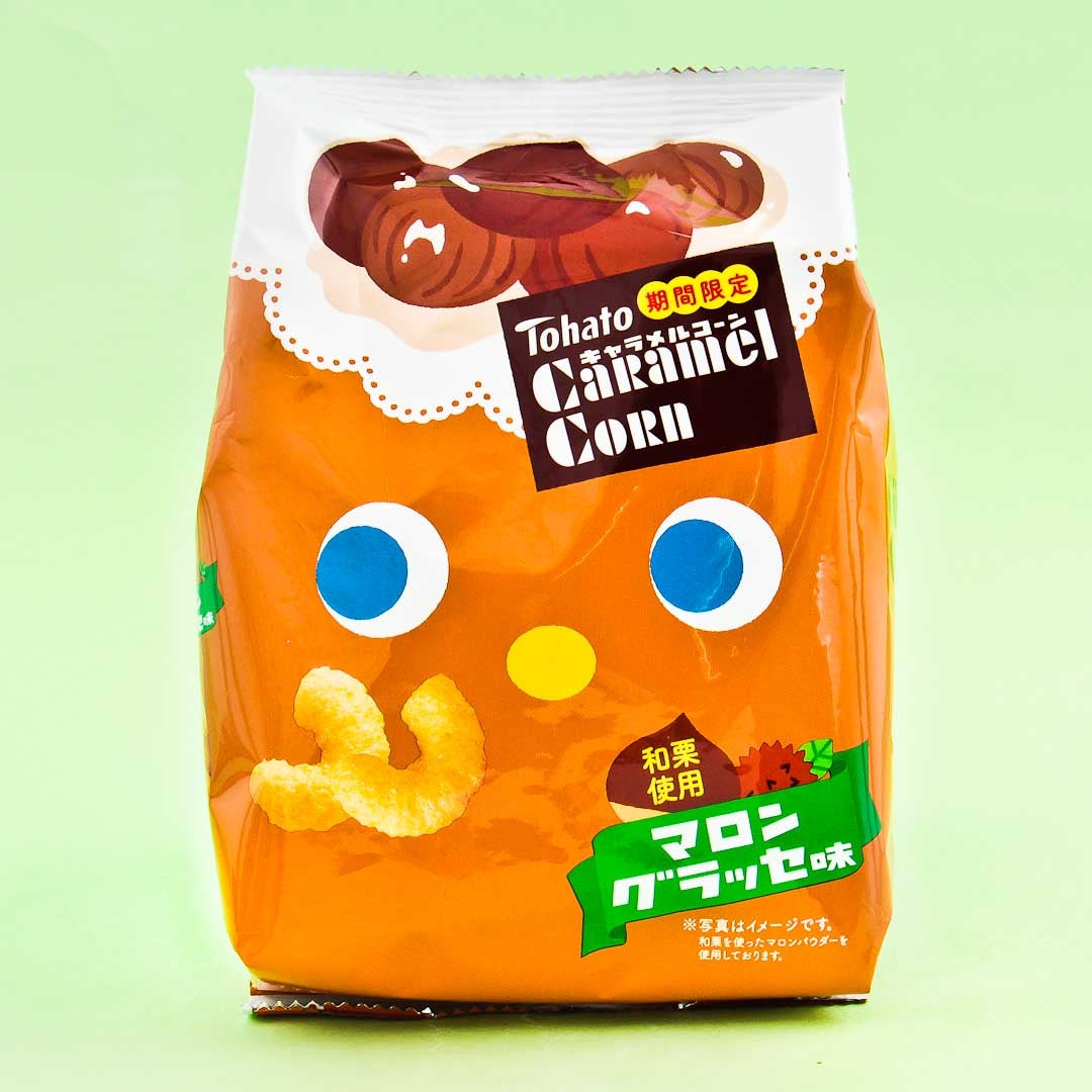 Tohato Caramel Corn – Chestnut Glacé