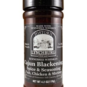 Historic Lynchburg Tennessee Whiskey Cajun Blackening Spice and Seasoning