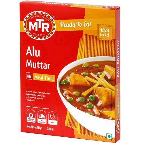 MTR Ready to Eat – Alu Muttar 10.58oz (300g)