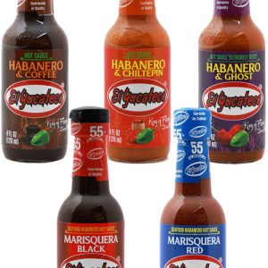 El Yucateco New Exotic Hot Sauces Gift Set, 5/4oz.