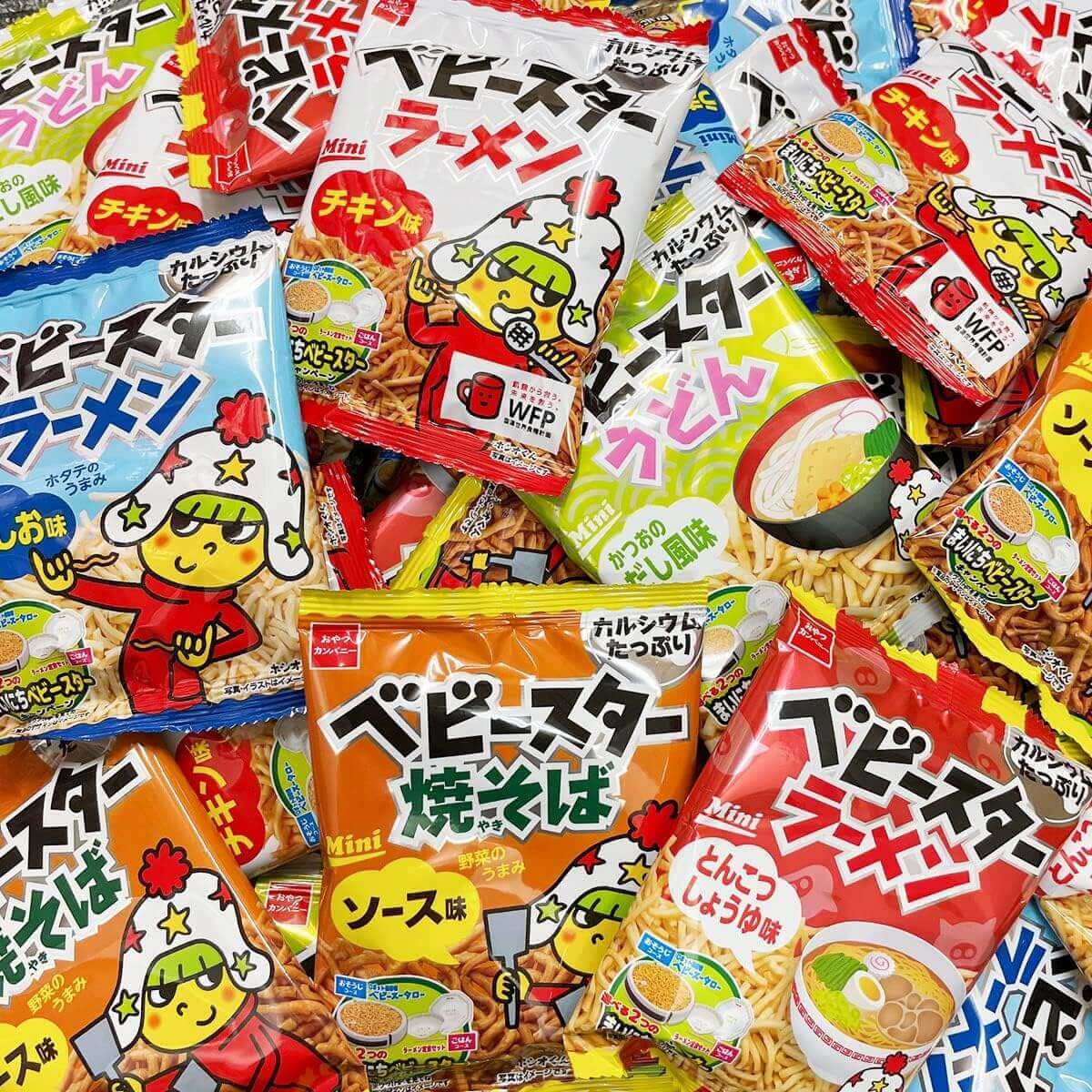 Baby Star Ramen 5 Types mix – 30 Pieces Pack