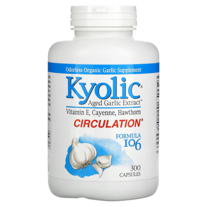 Kyolic – Formula 106, 300 Capsules – Pack of 1