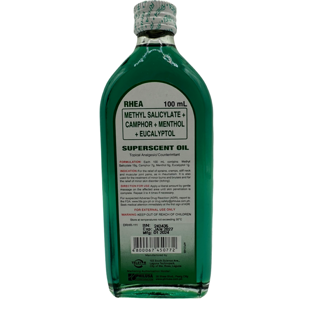 Rhea – Superscent Oil – 100 ML