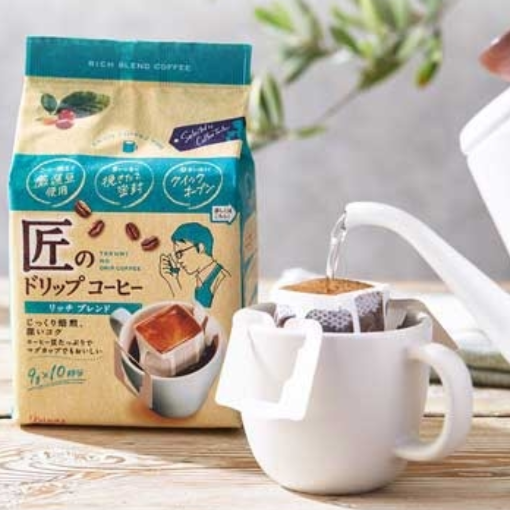 Takumi Drip Coffee Rich Blend 10 Servings – Japanese Single Serve Deep Roast – Made in JAPAN – Tokyo Sakura Mall