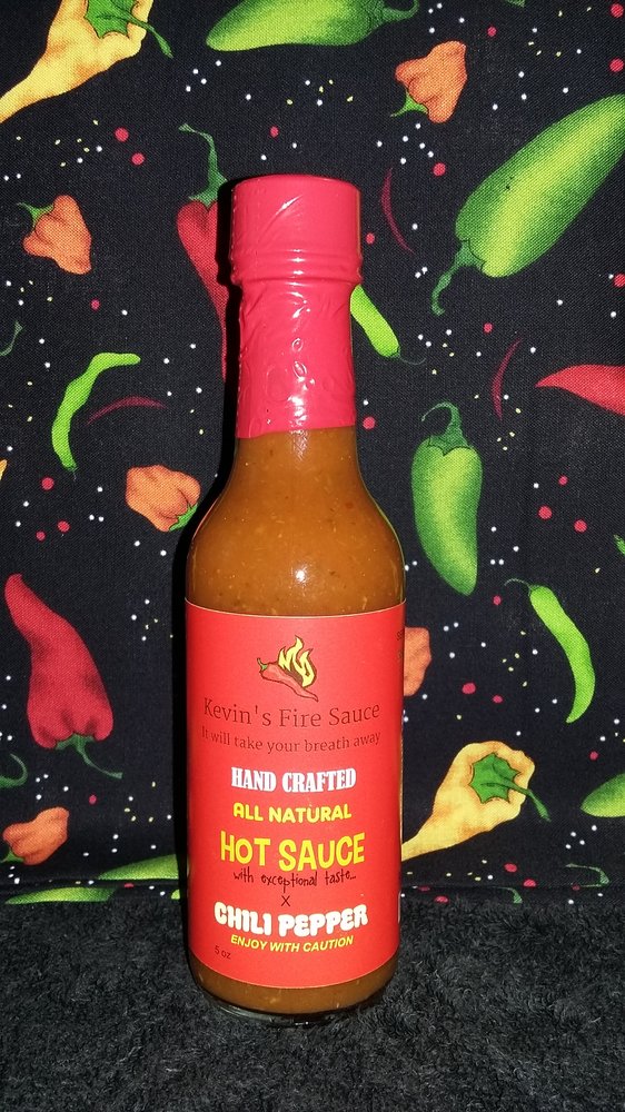 Kevin’s Fire Sauce Chili Pepper Hot Sauce 8.5oz