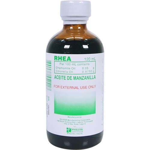 PhilUSA Corporation – Rhea – Aceite De Manzanilla – 120 ML