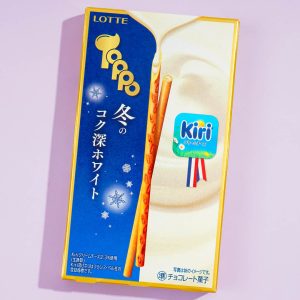 Toppo x Kiri Winter Biscuit Sticks – White Chocolate